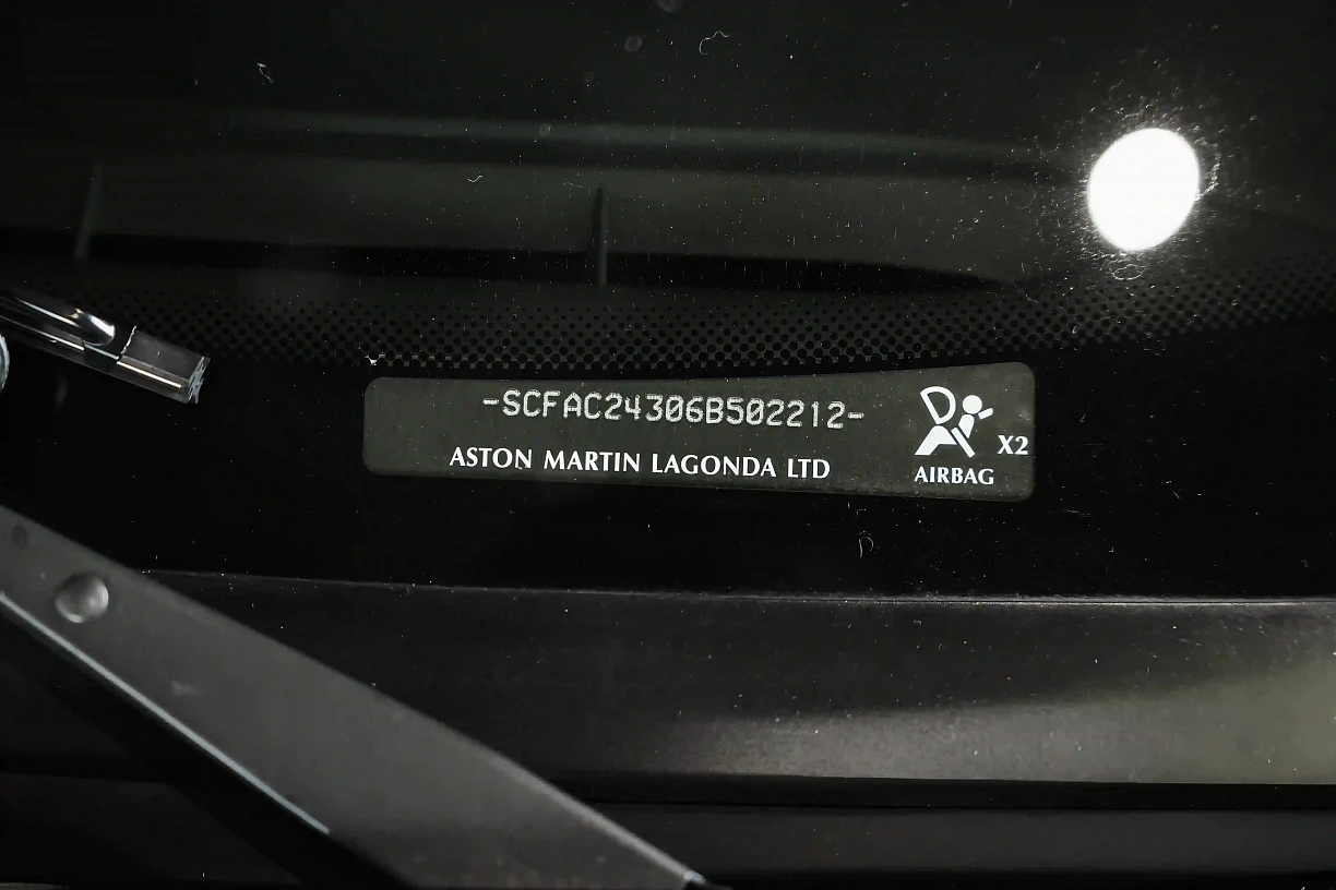 2006 Aston Martin Vanquish S V12 1 of  100 Official Manual Transmission